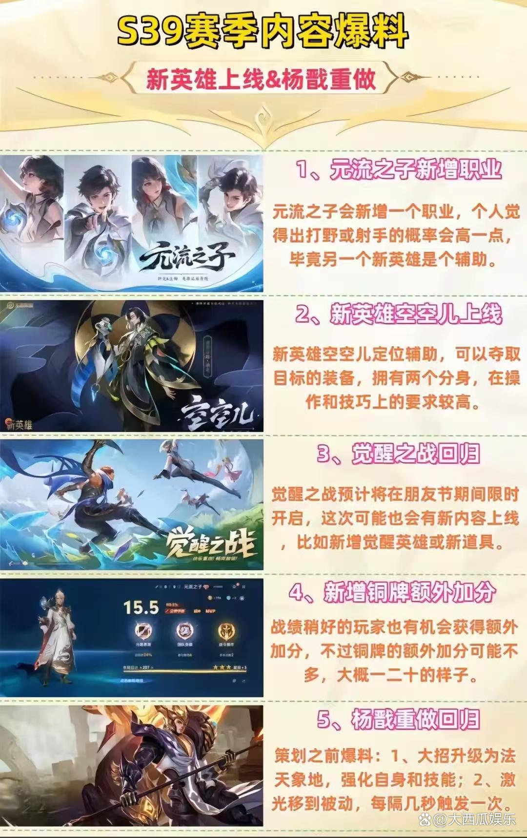 678体育登录入口-王者荣耀S39赛季体验服爆料，优化内容抢先看！